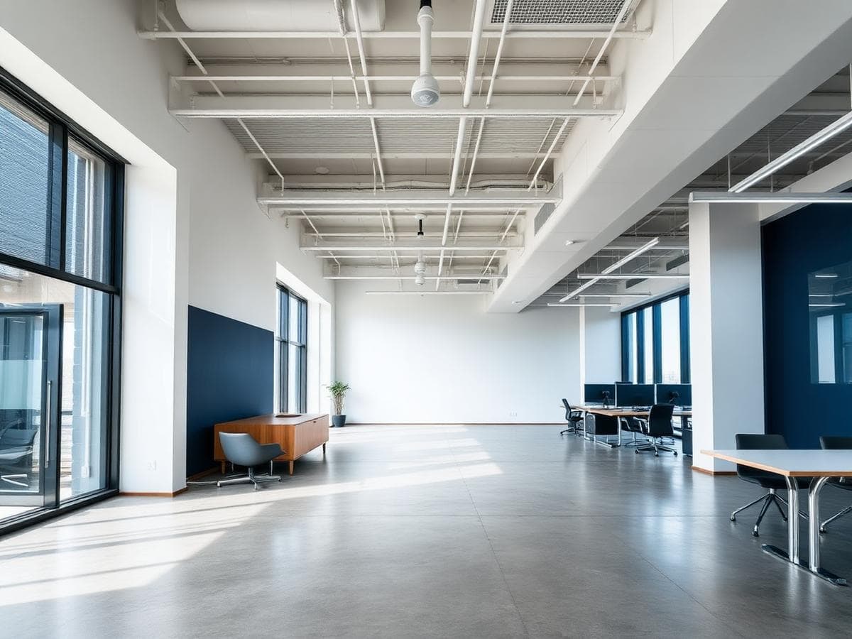 Freshly painted modern corporate office in Sydney