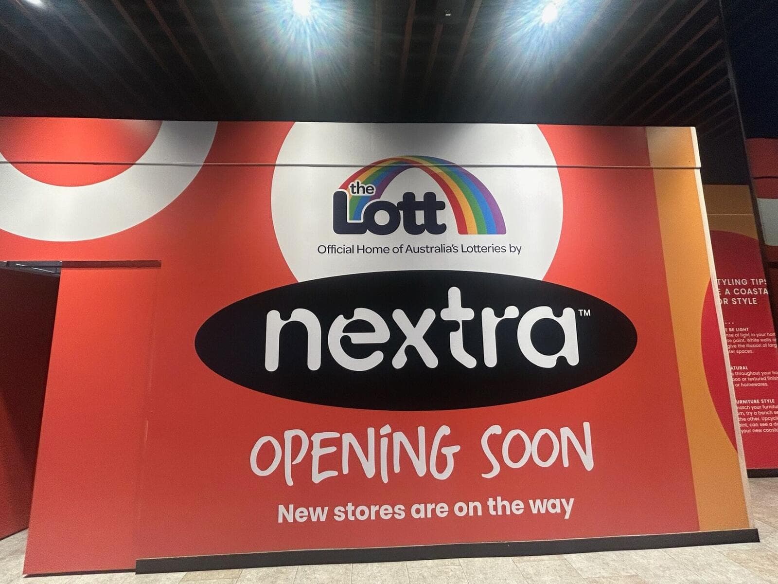 Retail fit-out preparation for a new store opening — interior surfaces finished to commercial standards.